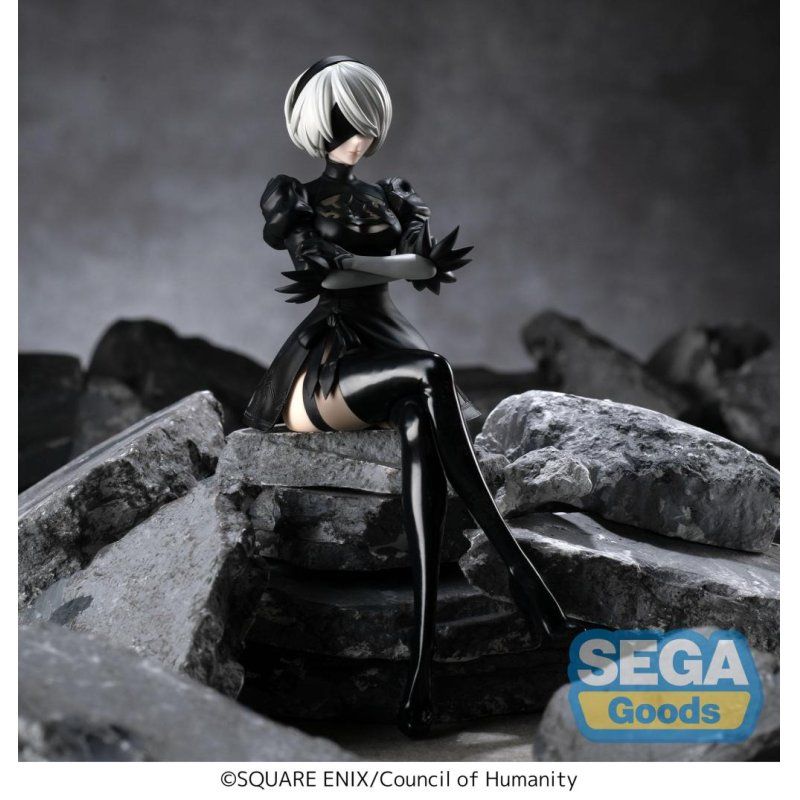 NIER AUTOMATA VER 1.1A - 2B - Statuette PM Perching 13cm
