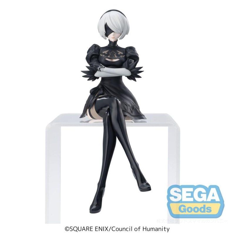 NIER AUTOMATA VER 1.1A - 2B - Statuette PM Perching 13cm