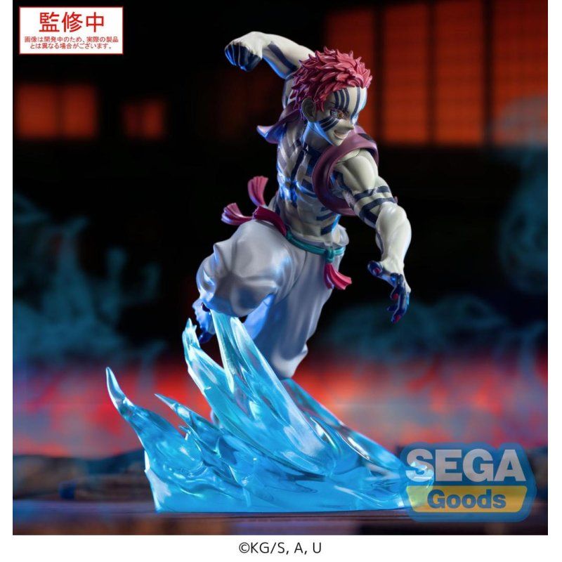 DEMON SLAYER - Akaza - Figurine Xross Link 14cm