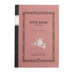 MON VOISIN TOTORO - Carnet Rétro B6 Carreaux 12.8x18.2cm