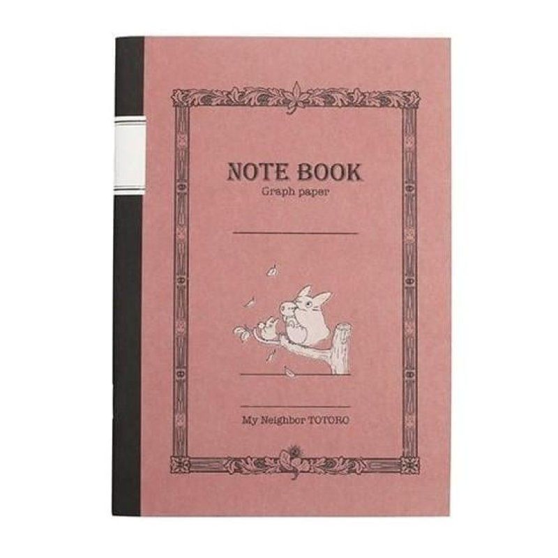 MON VOISIN TOTORO - Carnet Rétro B6 Carreaux 12.8x18.2cm