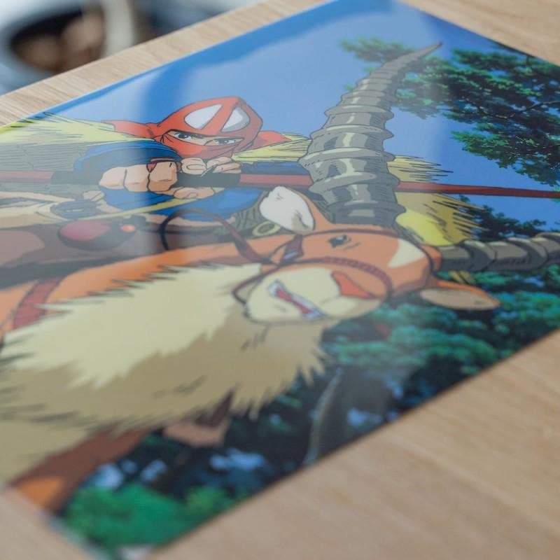 Ghibli - Princesse Mononoké - Chemise A4 Ashitaka et Yakkuru