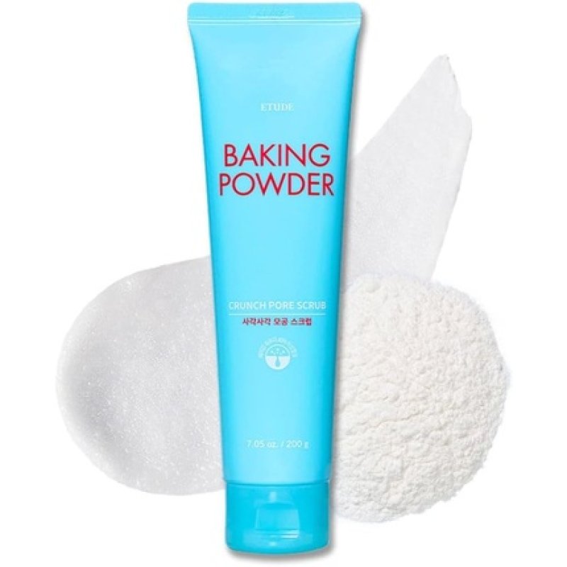 Etude House New Baking Powder Crunch Pore Scrub 7fl.oz 200ml Deep Pore Skin Care Korean Exfoliate & Moisturize