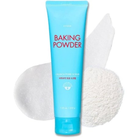 Etude House New Baking Powder Crunch Pore Scrub 7fl.oz 200ml Deep Pore Skin Care Korean Exfoliate & Moisturize