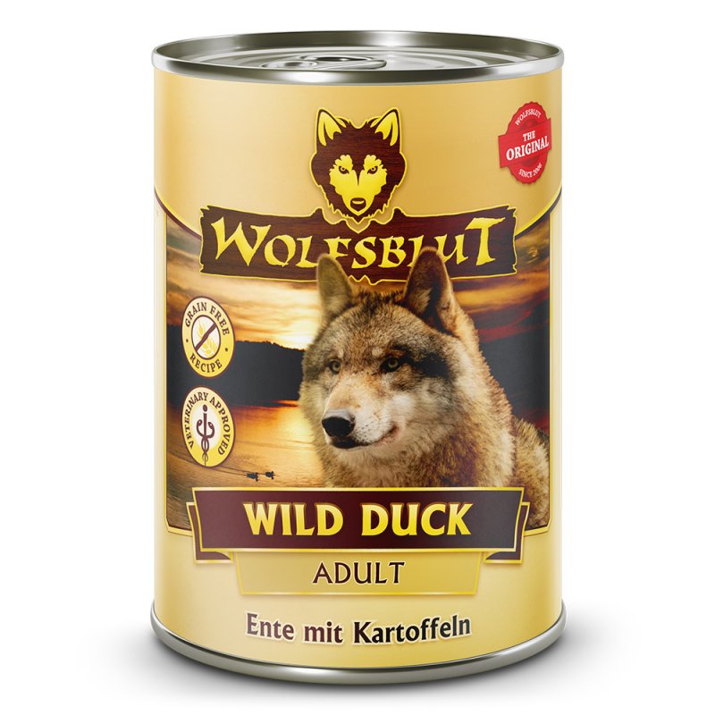Wolfsblut Adult Wild Duck Canard Adulte 395 g