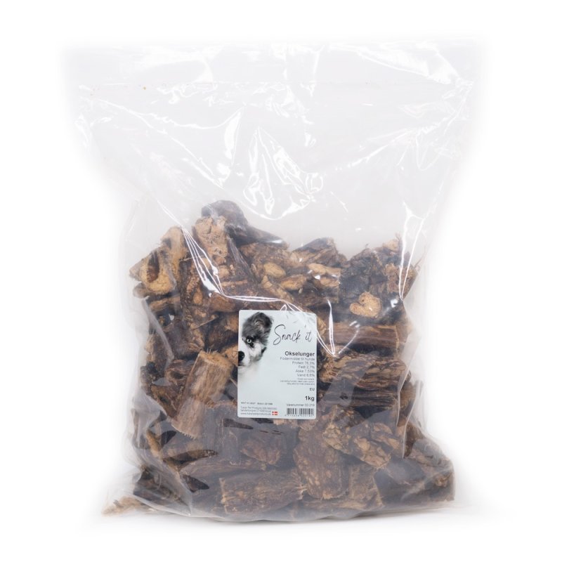 Snack’it - Beef Lungs dog snack - 1kg