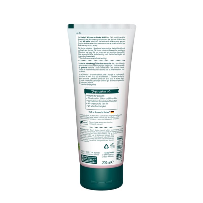 Kneipp Kneipp Effect Shower 200ml Muscle Well