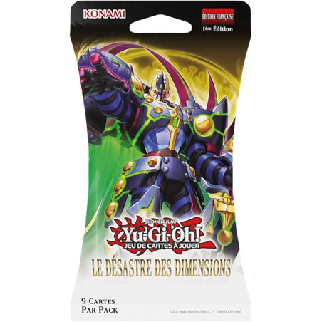 YU-GI-OH! - BLISTER LE DÉSASTRE DES DIMENSIONS