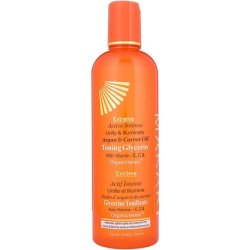 Makari Extreme Carrot & Argan Oil Skin Toning Body Glycerin 16.8oz with Organiclarine - Whitening Treatment for Dark
