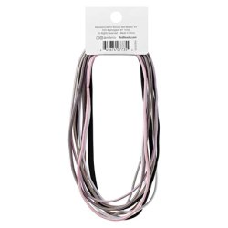 Red By Kiss 10 Pcs 3mm Elastic Headbands for Women and Men - Pack of 10