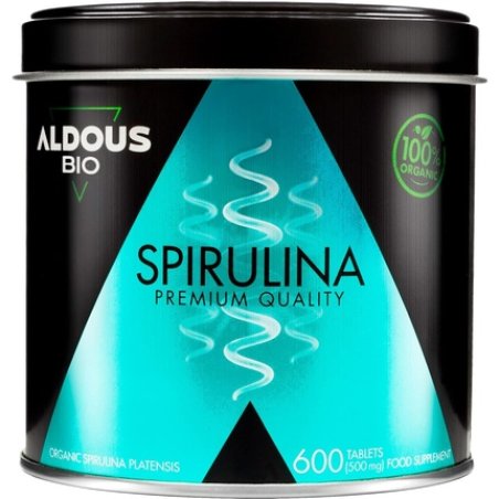 600 Organic SPIRULINA Tablets 3000mg per Daily Dose Satiating Detox 100% Natural Energy Tablets Spirulina Powder Immune