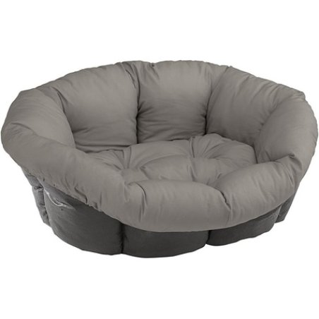 Ferplast Sofa' Dog and Cat Bed Pillow Cotton Padded Cushion Mat Taupe