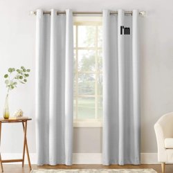 Disugual Room Darkening Thermal Window Curtain Panels