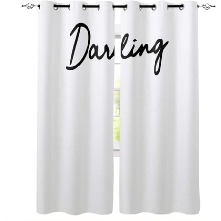 Disugual Room Darkening Thermal Curtain Panels