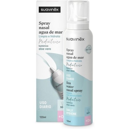 Suavinex Nasal Spray for Babies with Seawater - Pediatric Spray Suitable for Newborns