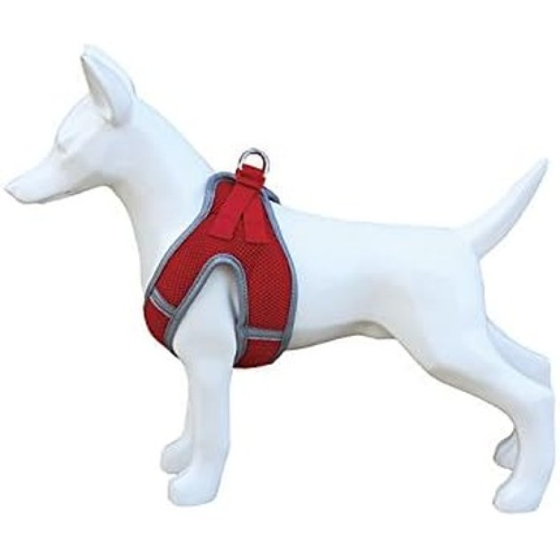 Freedog F010075001 Soft Dog Harness Red
