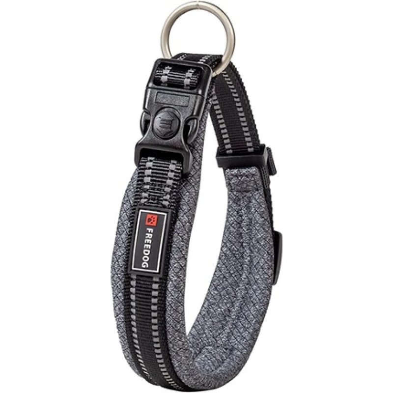 Freedog Shiva Necklace Grey S 15mm x 35/50cm