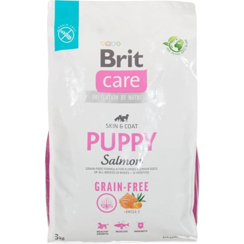 BRIT Care Puppy Salmon - dry dog food - 3 kg