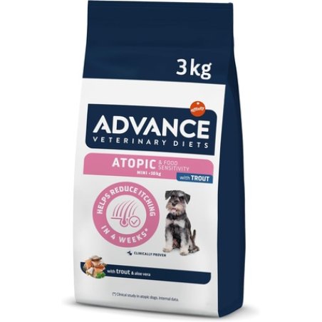 Advance Veterinary Diets Atopic Mini Dog Food for Dermatitis 3kg