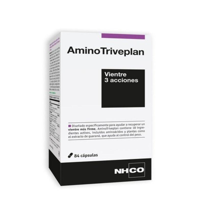 Nhco Amino Triveplan 84 Capsules - Dietary Supplement For Amino Acids