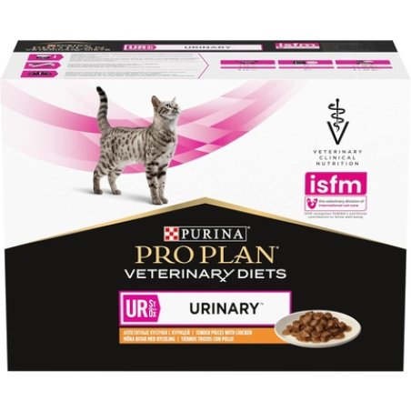 Pro Plan Veterinary Diets Urinary Wet Cat Food Chicken 10x85g - Pack of 10