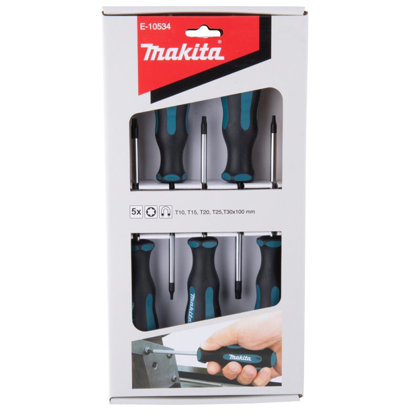 Makita Schraubendreher-Set 5-tlg E-10534