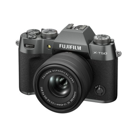 Fujifilm X -T50 XC 15-45mm MILC 40,2 MP X-Trans CMOS 5 HR 7728 x 5152 pixels Charbon de bois