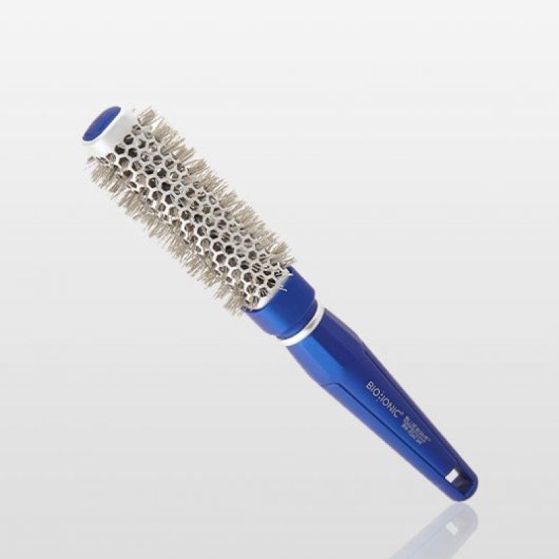 Bio Ionic BlueWave Adulte Brosse à cheveux ronde Bleu, Blanc 1 pièce(s)
