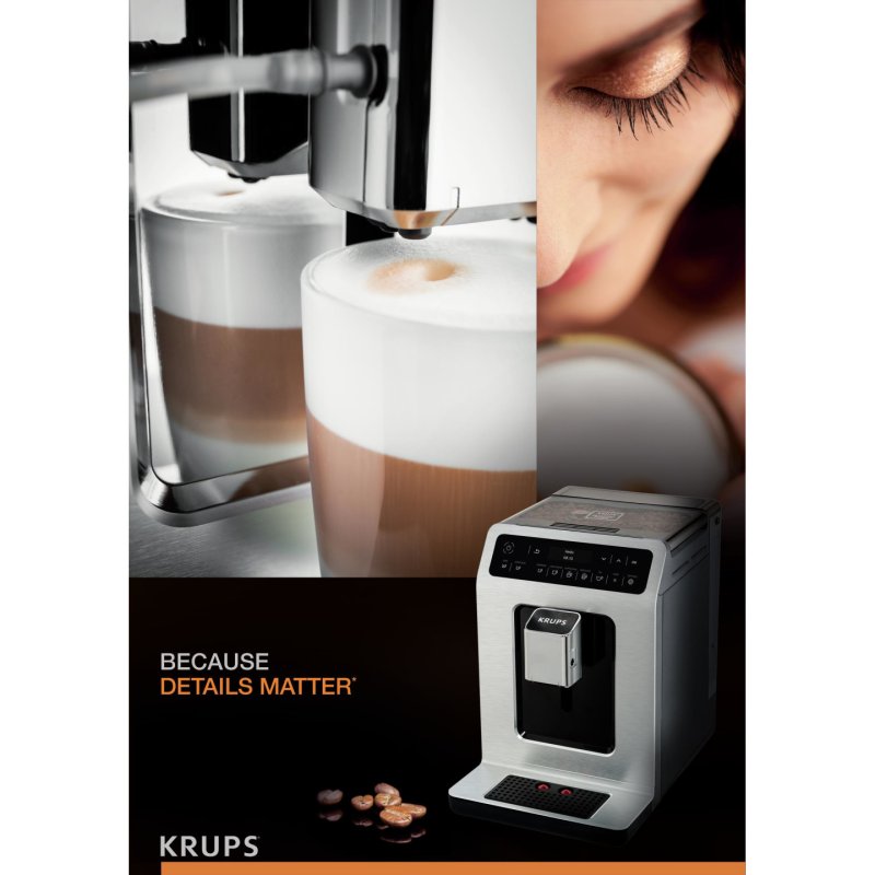 Krups Evidence EA8901 coffee maker Espresso machine 2.3 L Fully-auto