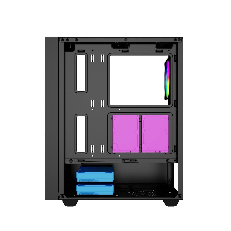 Gembird CCC-FC-4000 computer case Tower Black