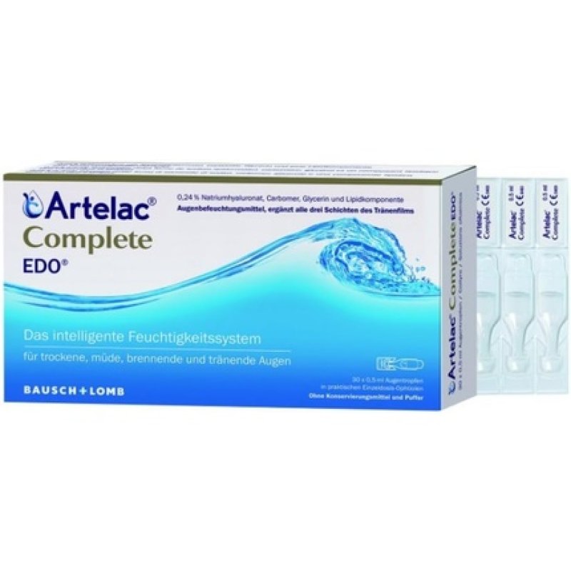 Artelac Complete EDO Eye Drops 30 Single Doses