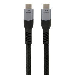 EXSYS EX-K1598-1.0 USB cable USB4 Gen 3x2 1 m USB C Black, Grey