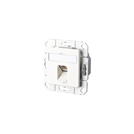 BTR NETCOM 1307371102-I prise de courant RJ-45 Blanc
