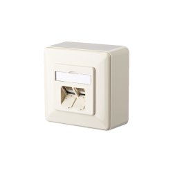 BTR NETCOM 130C380002-I prise de courant RJ-45 Blanc