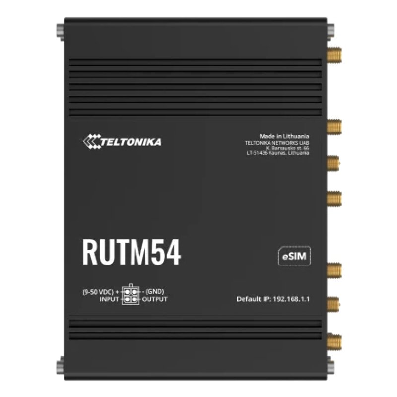 TELTONIKA RUTM54 5G Routeur DUAL-SIM avec MODEM TELIT RUTM54000200