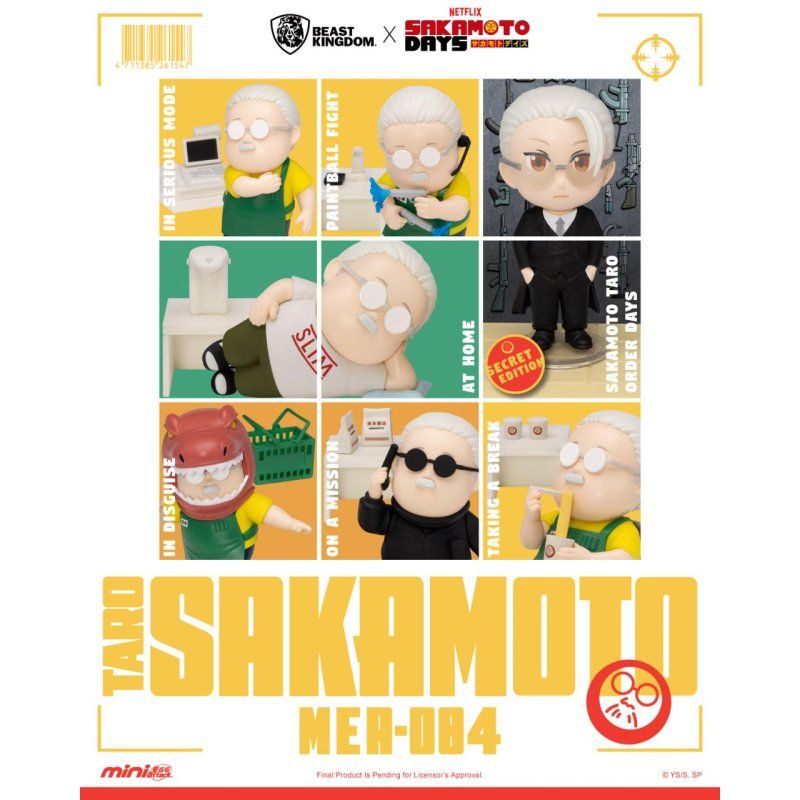 SAKAMOTO DAYS - Taro Sakamoto - Set 6 Figurine Blind Box 6-8cm