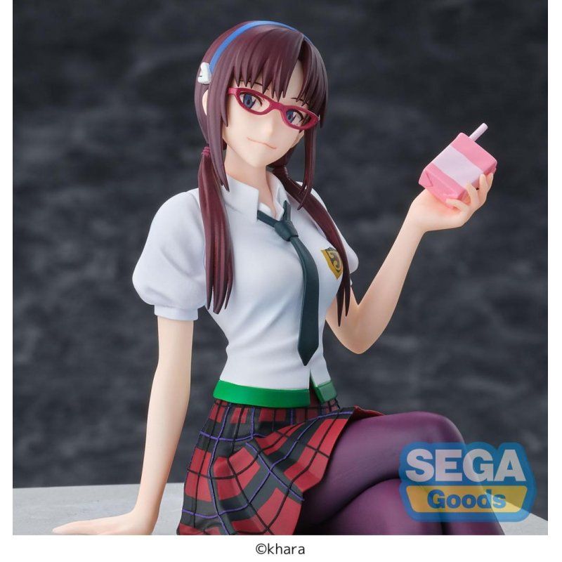 EVANGELION - Mari Makinami "Illustrious" - Statuette PM Perching 14cm