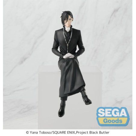 BLACK BUTLER - Sebastian Michaelis - Statuette PM Perching 15cm