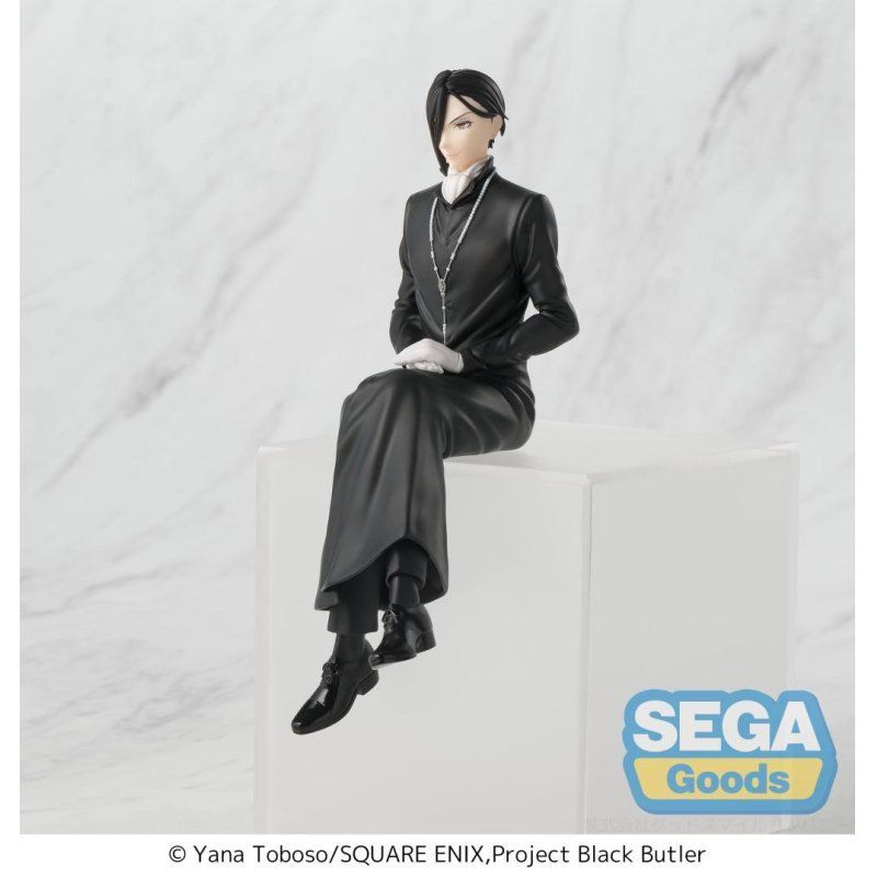BLACK BUTLER - Sebastian Michaelis - Statuette PM Perching 15cm