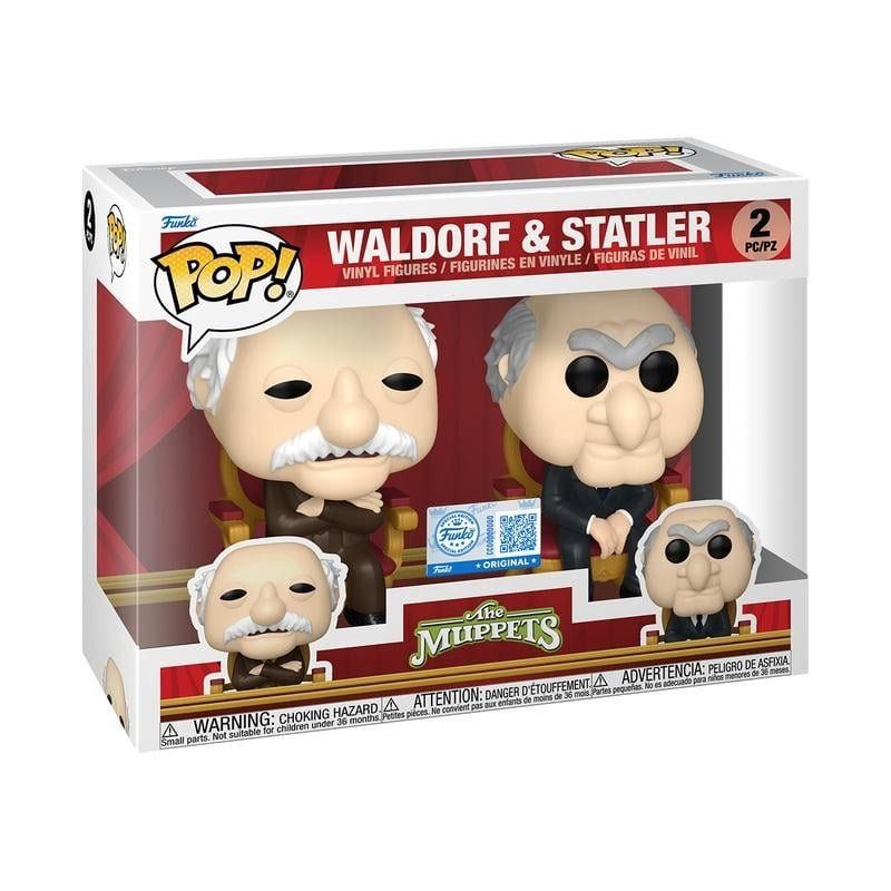 MUPPETS - POP TV - 2 Pack Waldorf et Statler