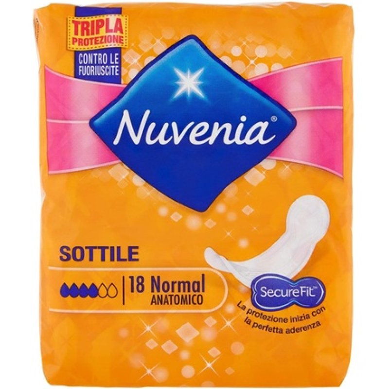 Nuvenia Absorbent Normal-Thin Ergonomic 18 Absorbent