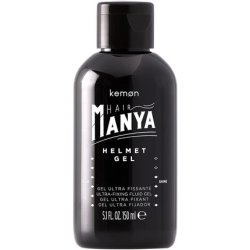 Kemon Hair Manya Helmet Gel Alcohol Hair Gel for Extra Strong Hold Professional Hair Styling for Men 150ml