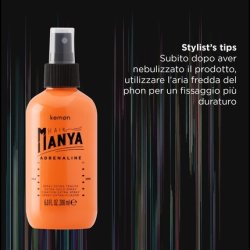 Kemon Hair Manya Adrenaline Extra Strong Hold Hair Spray 200ml