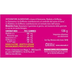 Naturando ADIPOXAN MENOFAME GUMMIES Food Supplement for Hunger Control with Gymnema, Rodiola and Griffonia