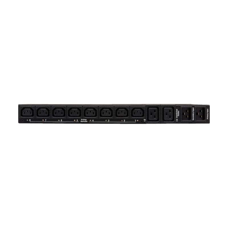 Tripp Lite PDUMH20HVATNET unité de distribution d'énergie 10 sortie(s) CA 1U Noir