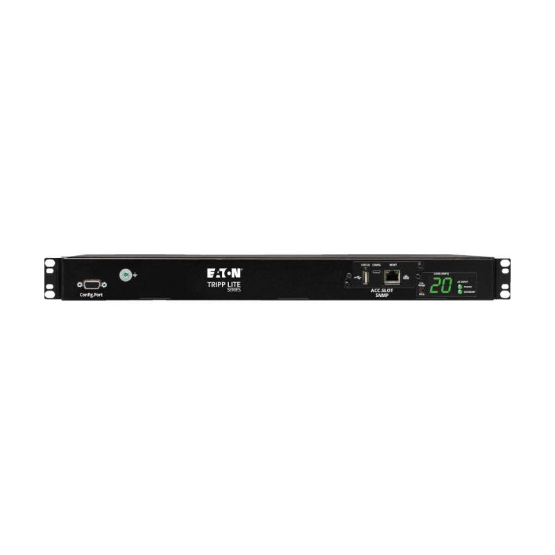 Tripp Lite PDUMH20HVATNET unité de distribution d'énergie 10 sortie(s) CA 1U Noir