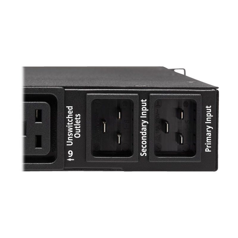 Tripp Lite PDUMH20HVATNET unité de distribution d'énergie 10 sortie(s) CA 1U Noir