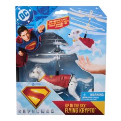 DC Comics - Figurine Krypto Volant 19 Cm - Figurine Krypto Super Chien Volant Issue Du Film - Super Héros Et Super