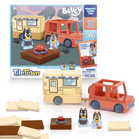 TILE TOWN - Bluey Camper Set (90340)