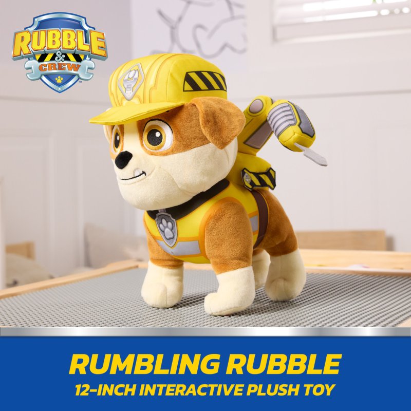 Rubble & Crew - Rubble Feature Plush 30 cm (6073316)